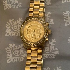 Michael Kors gold big face women’s watch